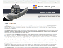 Tablet Screenshot of housys.cz